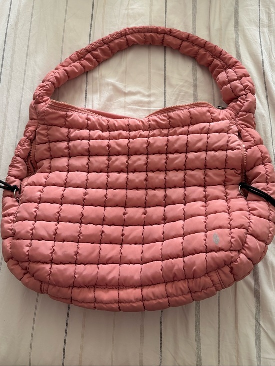 FP Movement by Free People Handbags - Free People Quilted Carryall Bag in Ballet Slipper